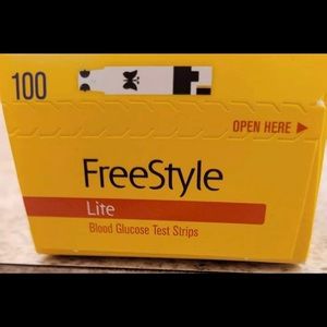Freestyle Lite test strips 100